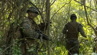 Soldier in Jungle