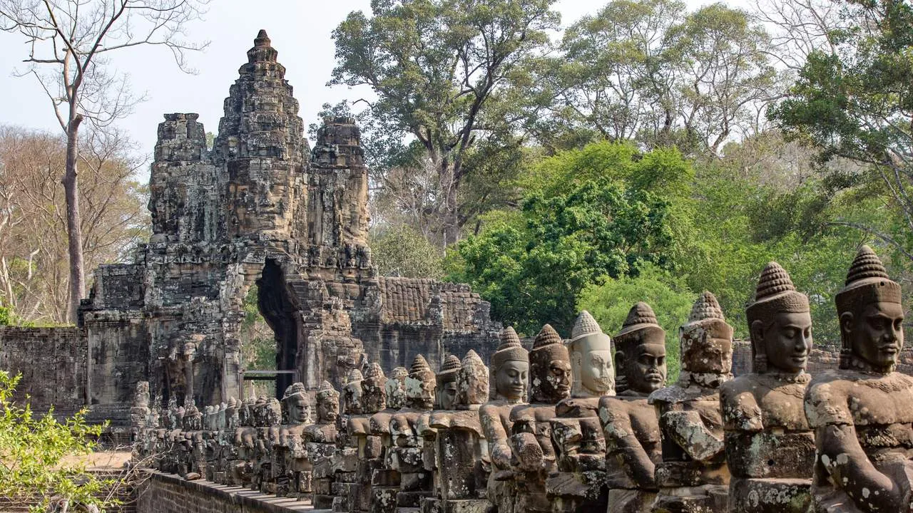 Cambodia ancient temple